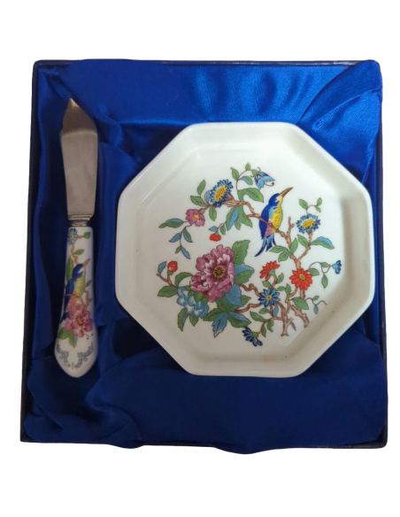Vintage Aynsley Pembroke butter dish knife in box