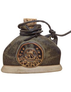 Tremar cornish studio pottery Brandy Bottle 1970s