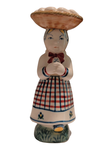 Royal copenhagen figurine Girl Taper Candle Holder 1940s