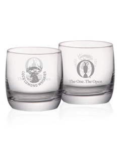 Loch Lomond Limited Edition Golf Whisky Glass Set - Exclusive Collectors' Item