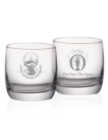 Loch Lomond Limited Edition Golf Whisky Glass Set - Exclusive Collectors' Item