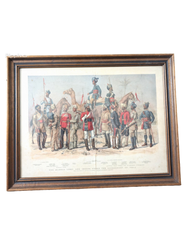 The Madras Army, and Troops Under the Government of India. C 1883