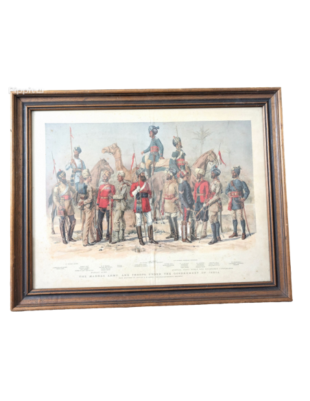 The Madras Army, and Troops Under the Government of India. C 1883