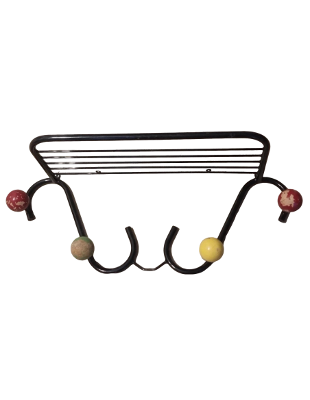 Midcentury Atomic Coat Stand by Roger Feraud, France c.1960